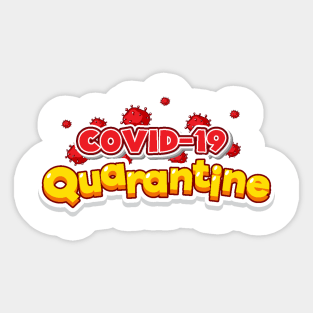 CoVid-19 Quarantine Sticker